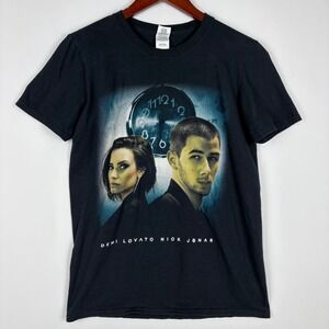 Gildan Concert Tee 2016 Demi Lovato Nick Jonas Tour